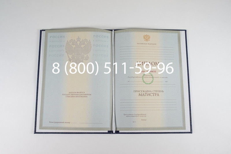 Диплом магистра 2003-2009 годов в Орске