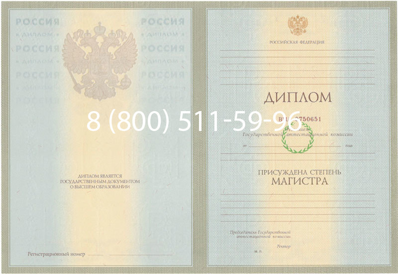Купить Диплом магистра 2003-2009 годов в Орске